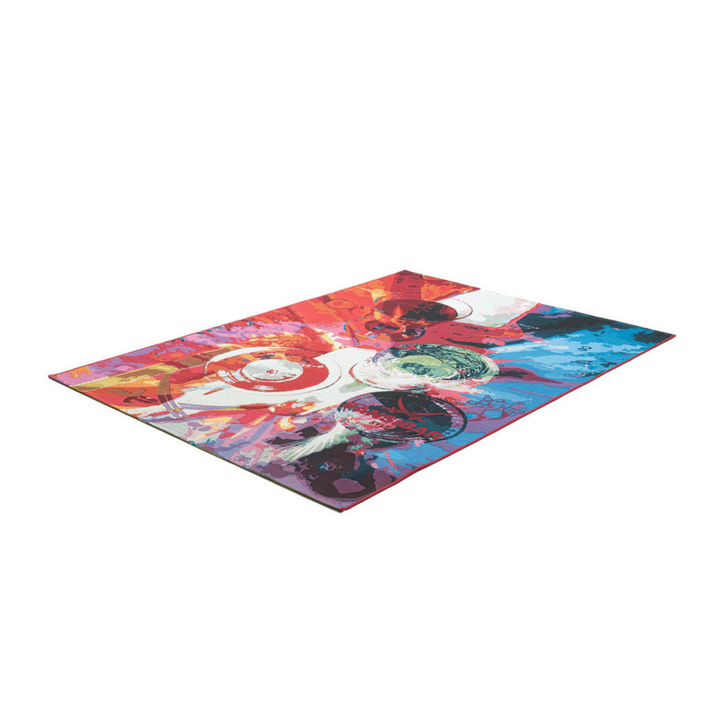 Thumbnail - Sansibar Sylt Outdoorteppich, Mehrfarbig, Textil, Essen/Getränk, Rechteckig, 60x100 cm, Oeko-Tex®, für Fußbodenheizung g...