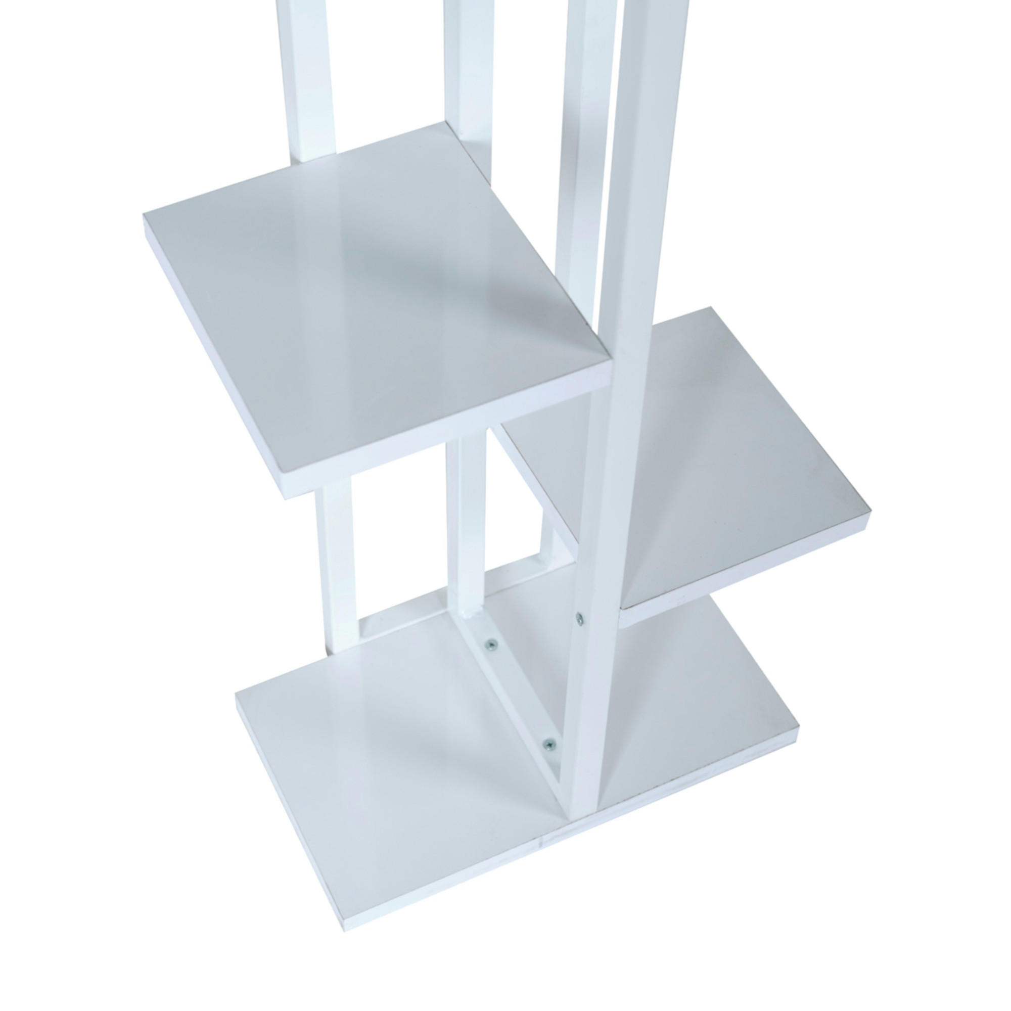 STANDREGAL Somero - Weiß, Holzwerkstoff/Metall (34/150/21cm) - [en.casa]