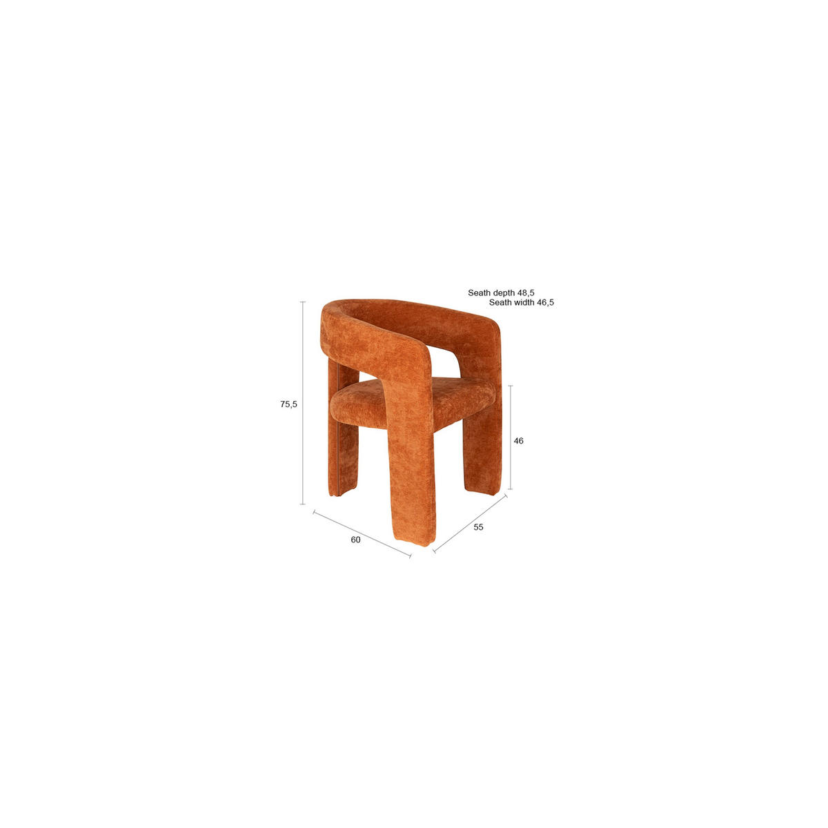 ESSZIMMERSTUHL Valentin Beige - 2 er Set - Beige, Kunststoff (60/75.5/55cm) - Housecraft Living