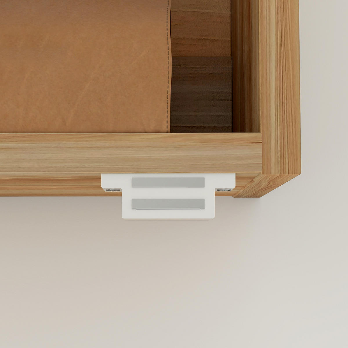 SPIEGELSCHRANK Naturfarben 45/13,5/90 cm - Naturfarben, Holzwerkstoff (45/90/13.5cm) - PANGIVO