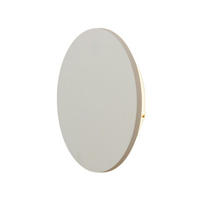 WANDLEUCHTE Lunar, Weiß, 7cm - Weiß, Metall (30/30/7cm) - KOSILUM