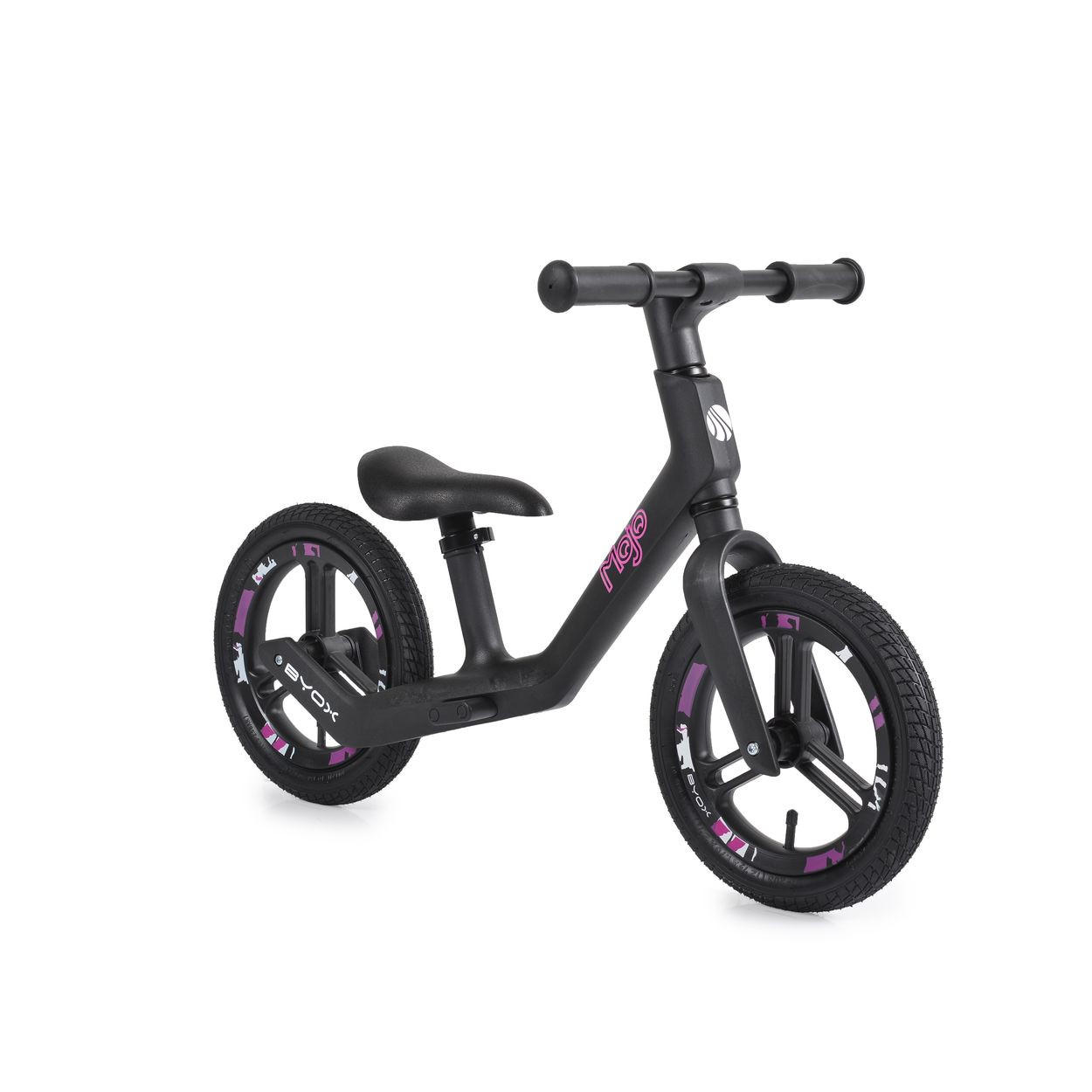 LAUFRAD Mojo 12 Zoll rosa Räder, Lufträder, Lenker und Sattel verstellbar - Rosa, Metall (85/40/57cm)
