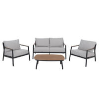 ZAHRADNÍ SADA AU Světle šedá - světle šedá, kov - MCW