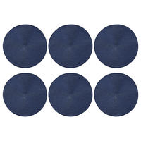 TISCHSET (6er Set) Ambiente - Dunkelblau, Kunststoff (38/38cm) - BUTLERS