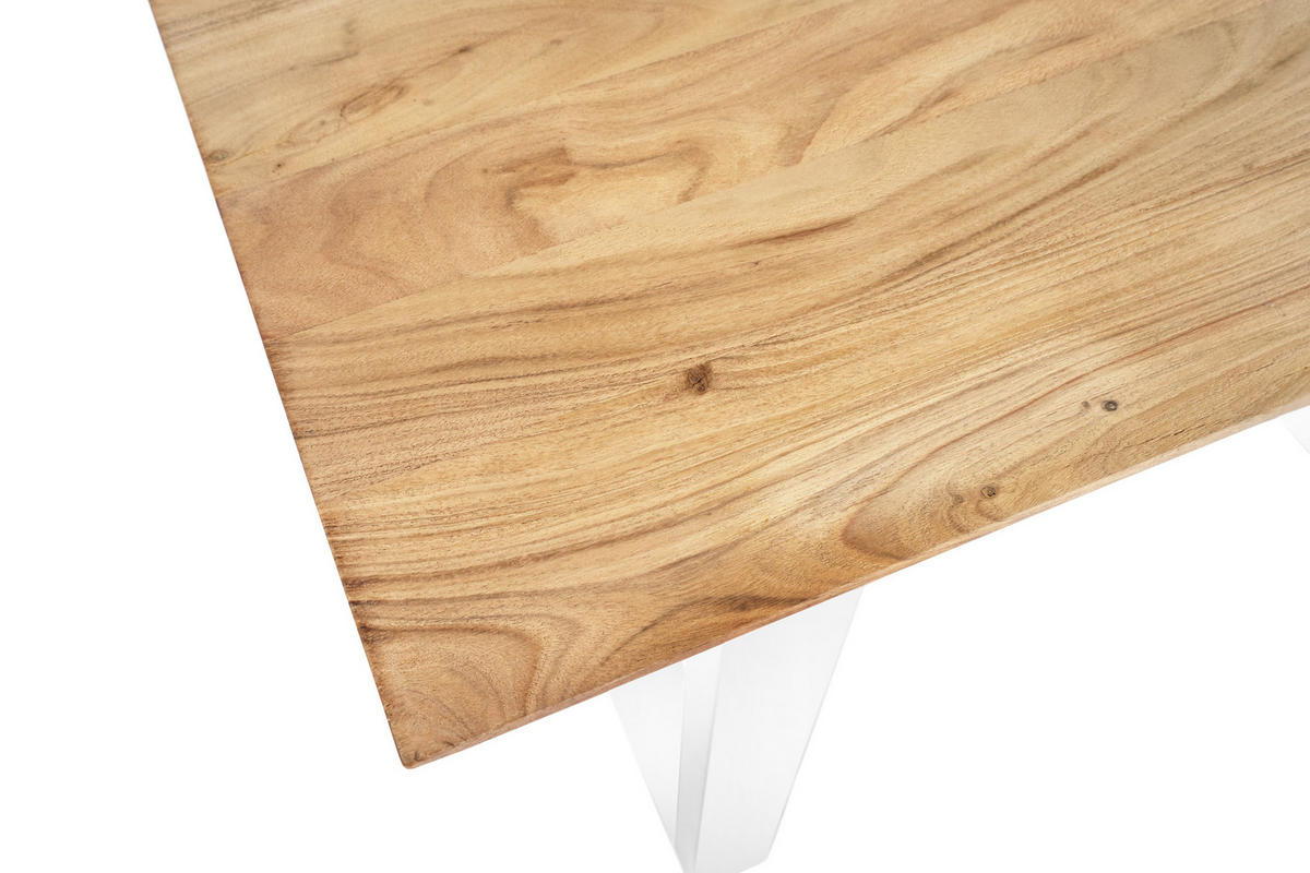 ESSTISCH DEAN - Eichefarben/Beige, Holz (80/140/77cm) - SAM
