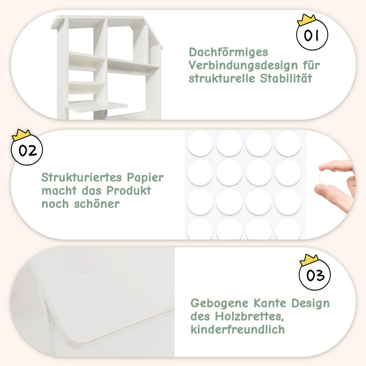 KINDERBETT 90x190cm Einzelbett mit Bücherregal Hydraulik USB-C Grau - Grau, Holz (90/190cm) - FLIEKS