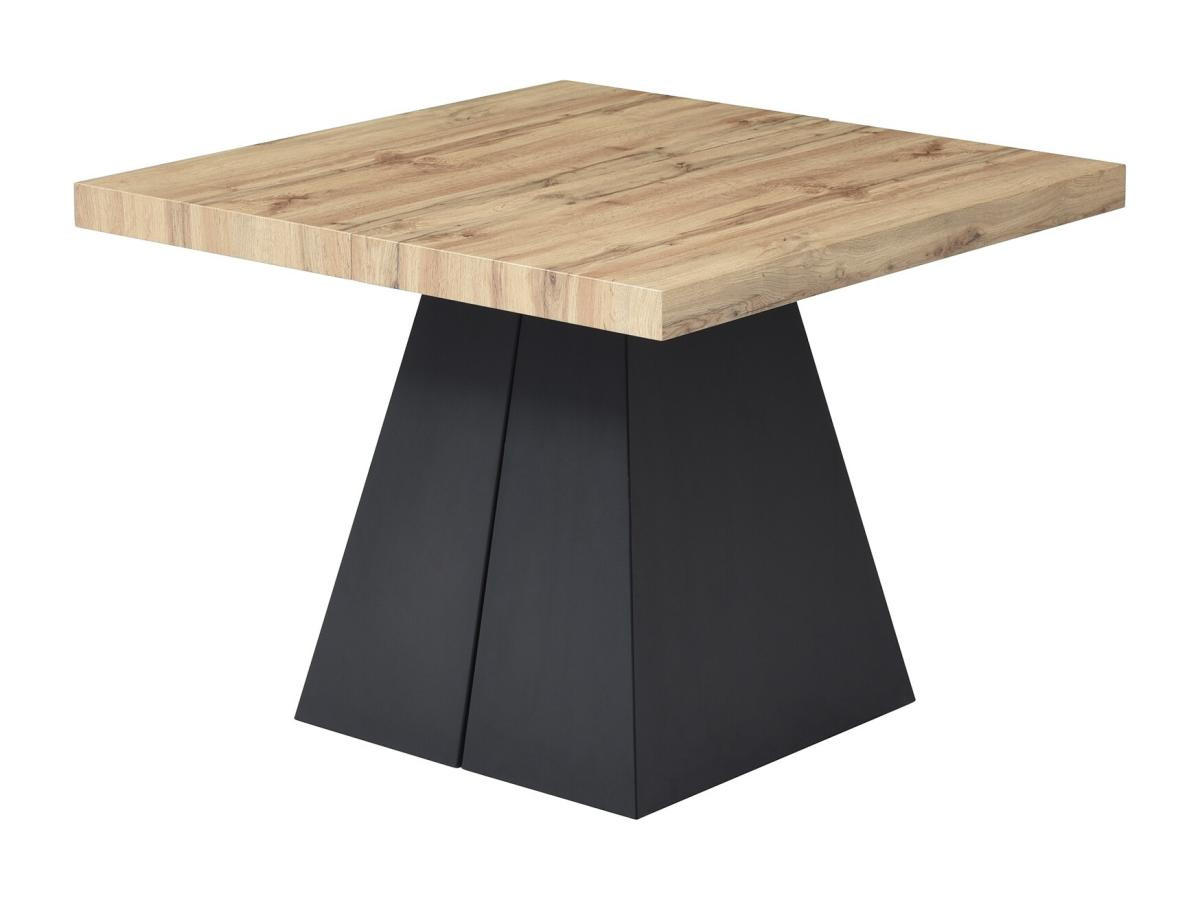 ESSTISCH ausziehbar - 4 bis 10 Personen - MDF & Metall - Holzfarben & Schwarz - EMELIA - Naturfarben, Holz (250/100/75cm) - Vente-Unique