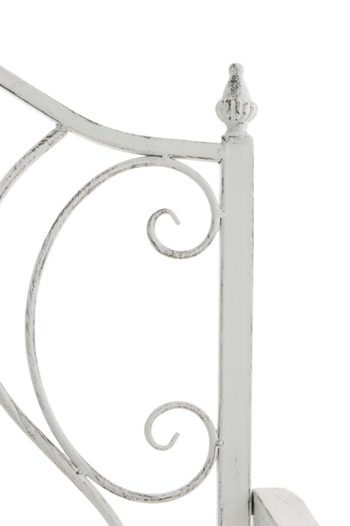 GARTENSTÜHLE Puncho - 2er Set antik weiß - Weiß, Metall (62/94/53cm) - TPFGarden