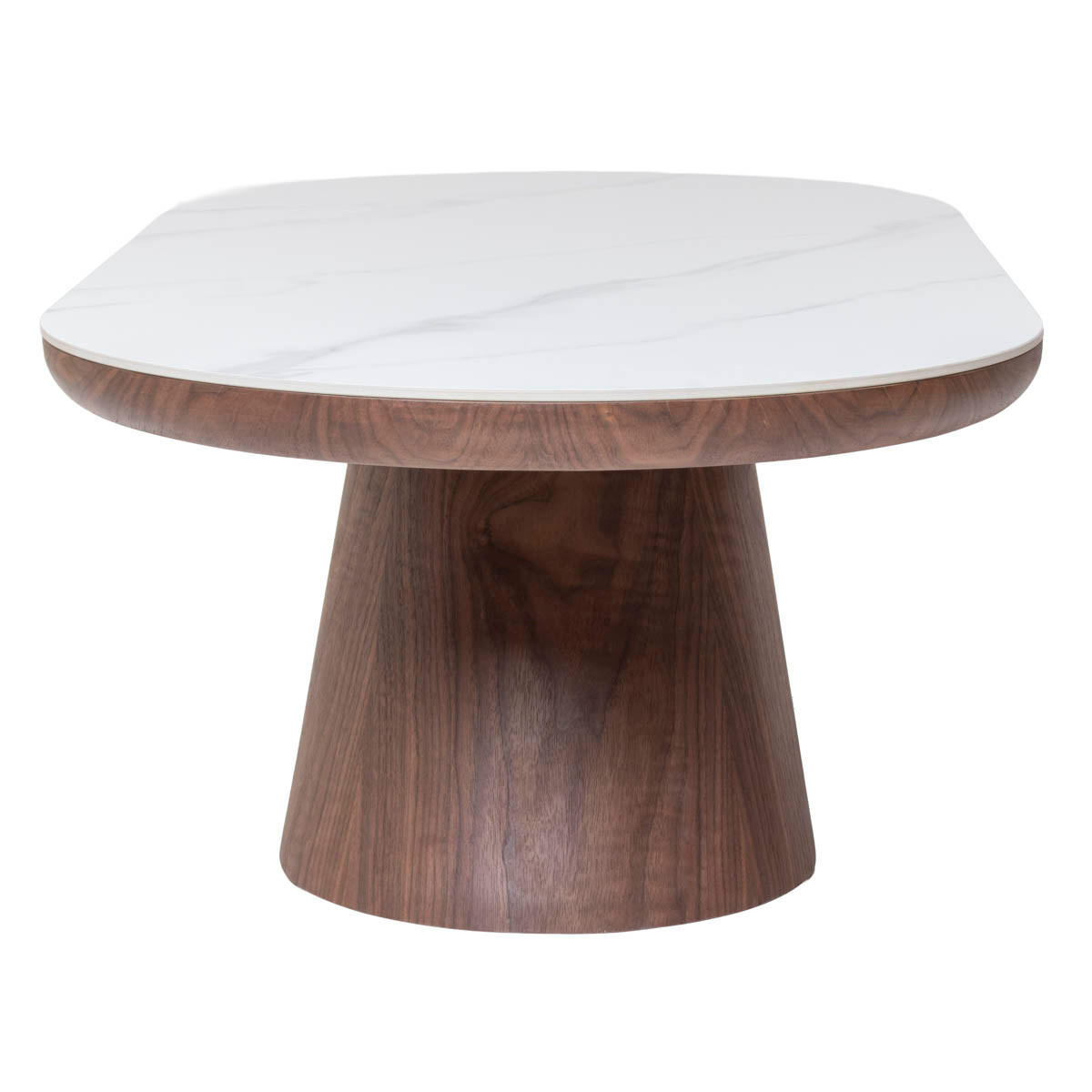 COUCHTISCH aus Keramik 120x60x38cm, dunkelbraun - Dunkelbraun, Holz (120/60/38cm) - Giga Meubel