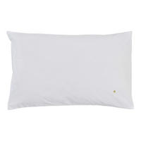KOPFKISSENBEZUG Céleste milch 80 x 50 cm - Weiß, Textil (80/50cm)