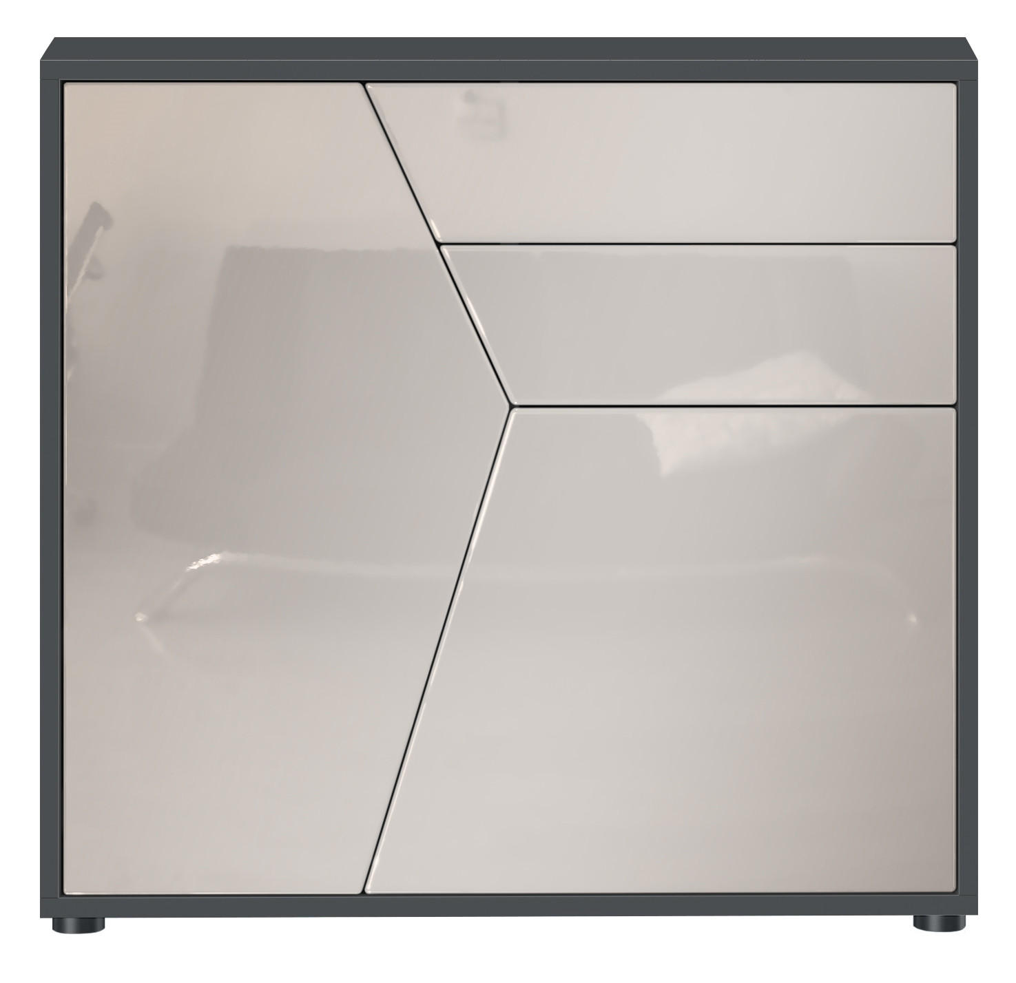 Vladon Kommode Sand 79x74x36 cm