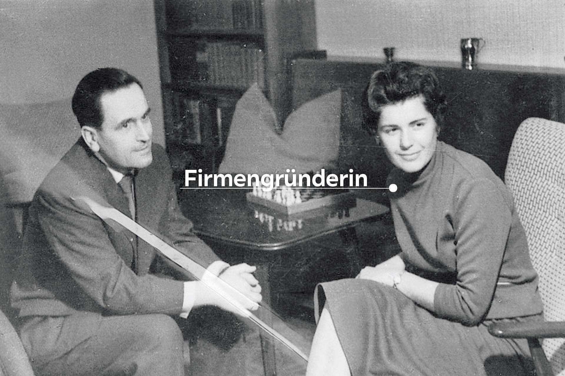 Firmengründerin Gertrude Lutz