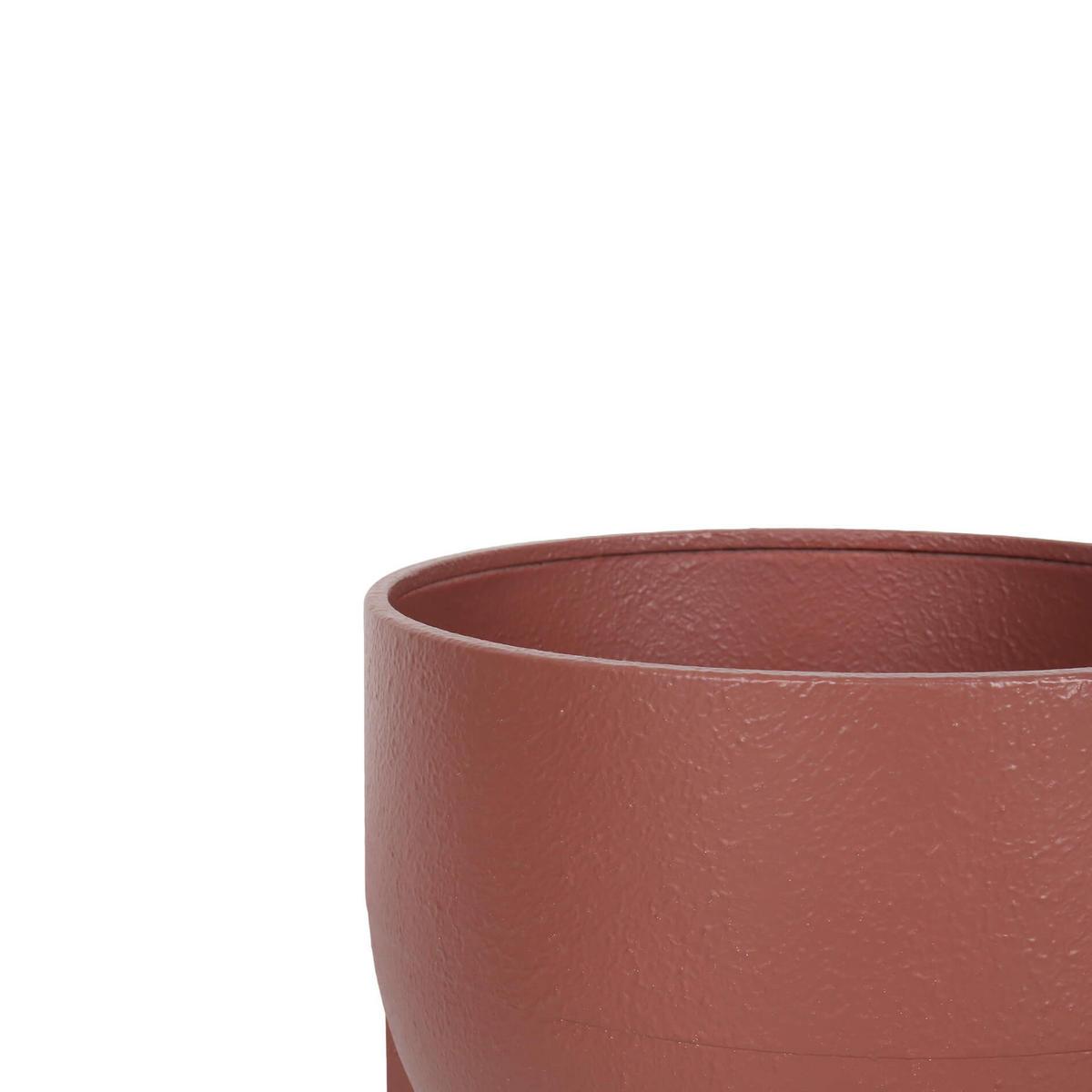 BLUMENTOPFEN Mocha Braun 30x25x25 2er-Set - Braun, Metall (30cm) - Mobili Rebecca