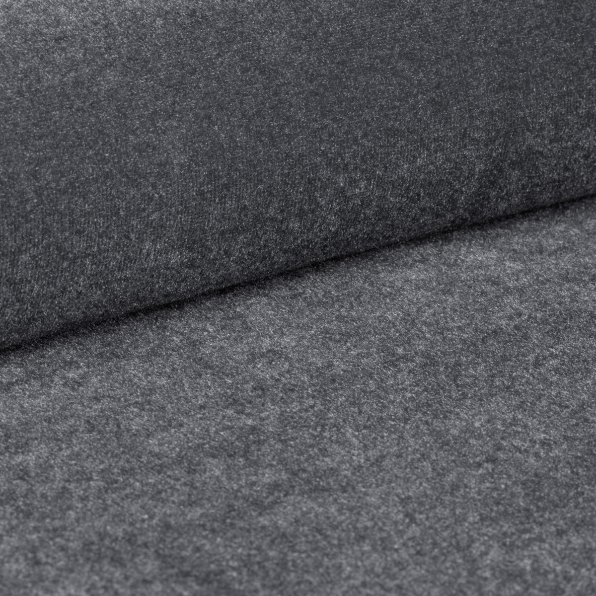 BOXBETT LUX II, 180x200 cm, Dunkelgrau, inkl. 2 Bettkästen und Topper - Dunkelgrau, Textil (180/200cm) - Excellent Home