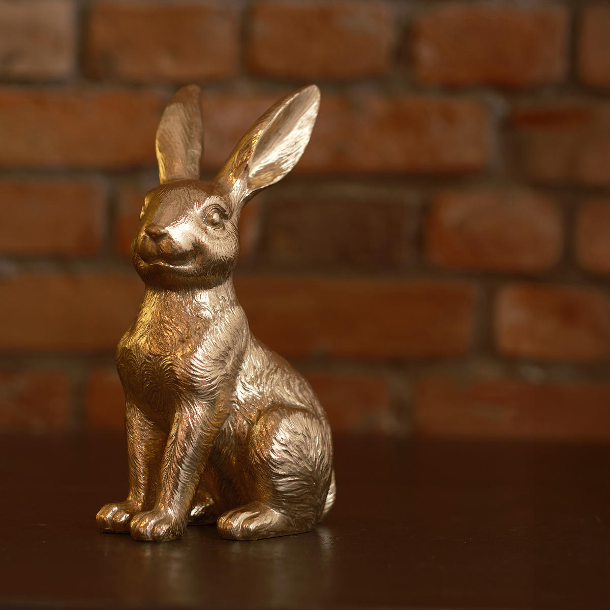 DEKOFIGUR Broodisi - Goldfarben, Kunststoff (10/24.5/13cm) - home&you