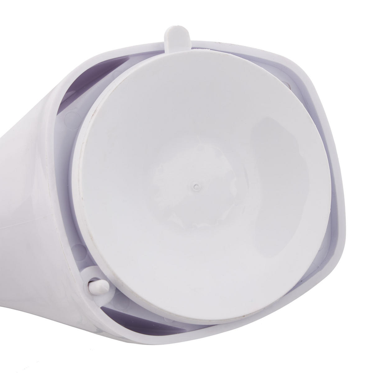 HALTEGRIFF Saugnapf - Weiß, Kunststoff (10.5/40/10cm) - Relaxdays