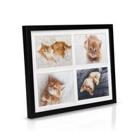 BILDERRAHMEN Galeria 10x15cm Schwarz - Schwarz, Holzwerkstoff (30/2/37cm) - BoMoe