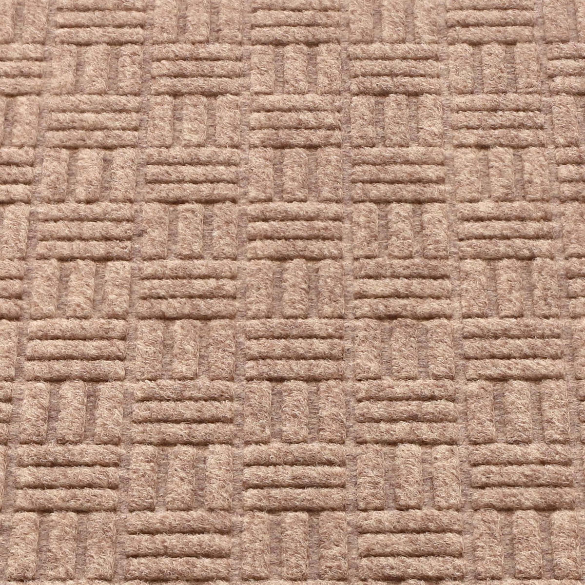 FUSSMATTE 60 x 40 cm, rechteckig - Braun, Kunststoff (60/40cm) - KADAX