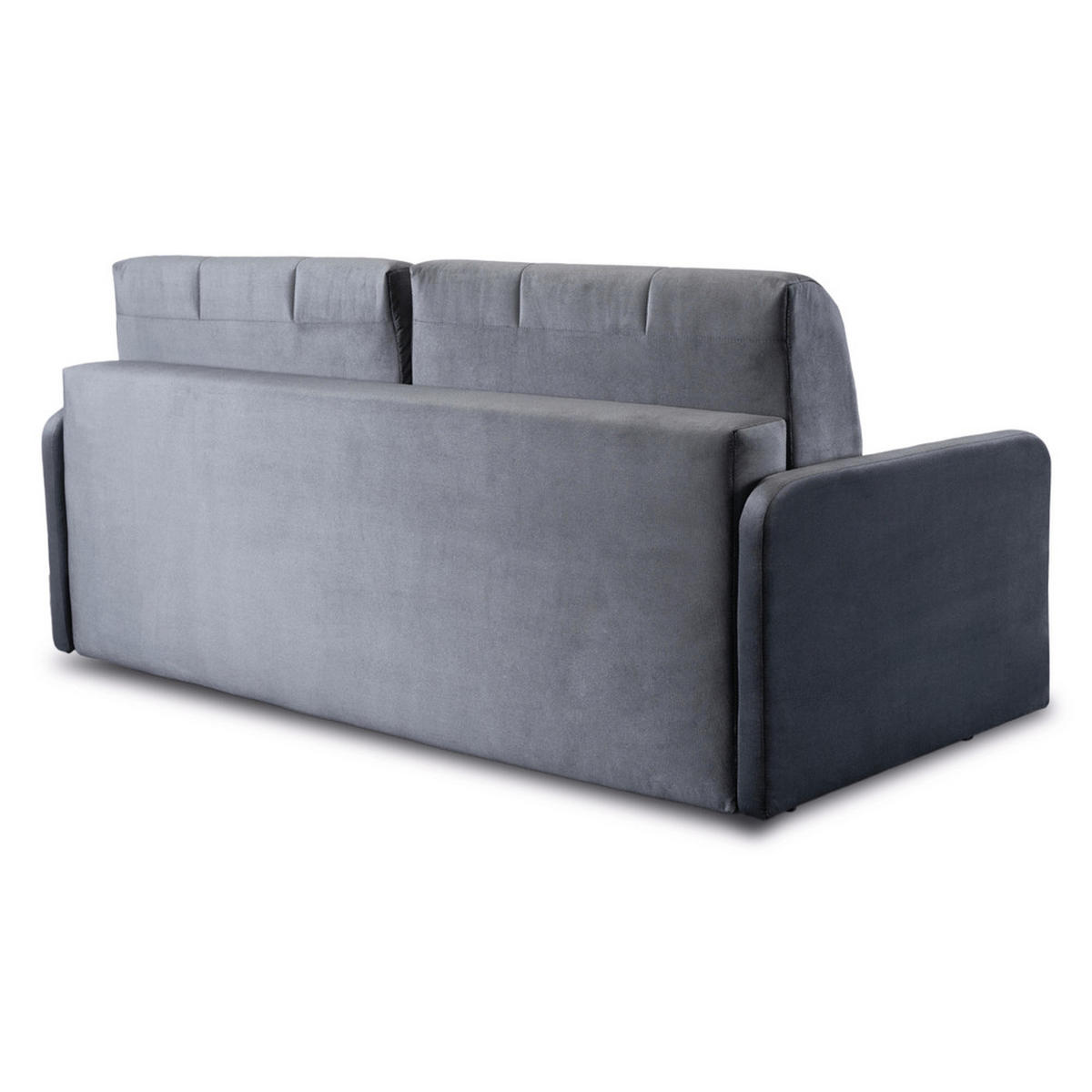 SOFA IBIZA Schlaffunktion Hellgrau - Grau, Holz/Textil (202/93/97cm) - makarowski meble