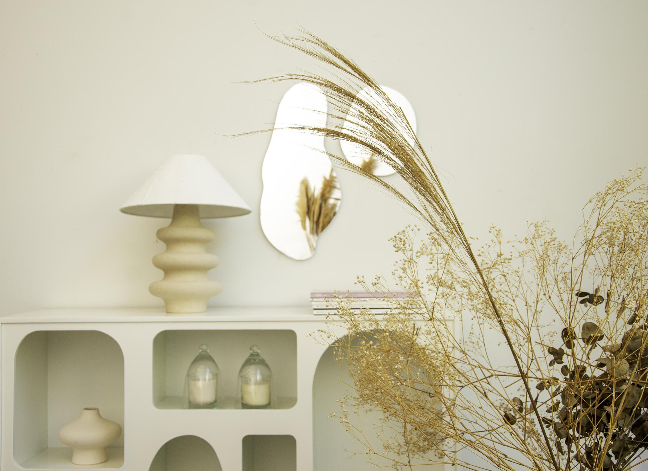 SPIEGEL aus Acryl 2er-Set ORGANIC - Transparent, Kunststoff (23/50/1cm) - RNT By Really Nice Things