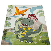 KINDERTEPPICH 200/290 cm Diamond 636 - Grün, Textil (200/290cm) - Paco Home