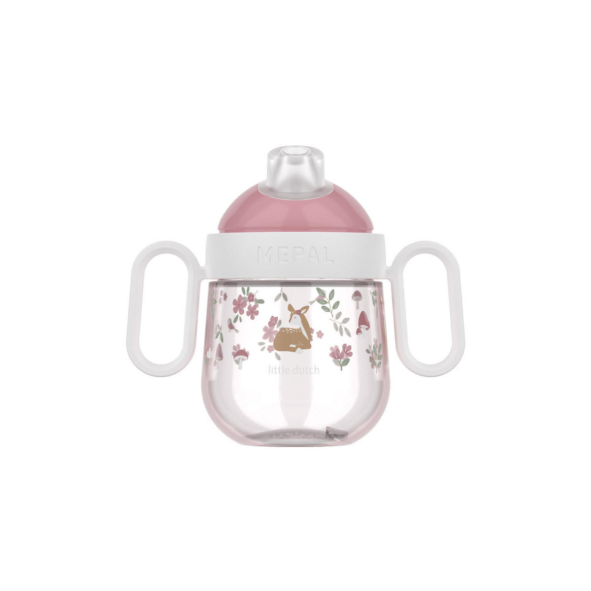 ANTITROPF-TRINKLERNBECHER Mio (2025) Fairy Garden 200 ml - Pink/Rosa, Kunststoff (0.2L) - Mepal
