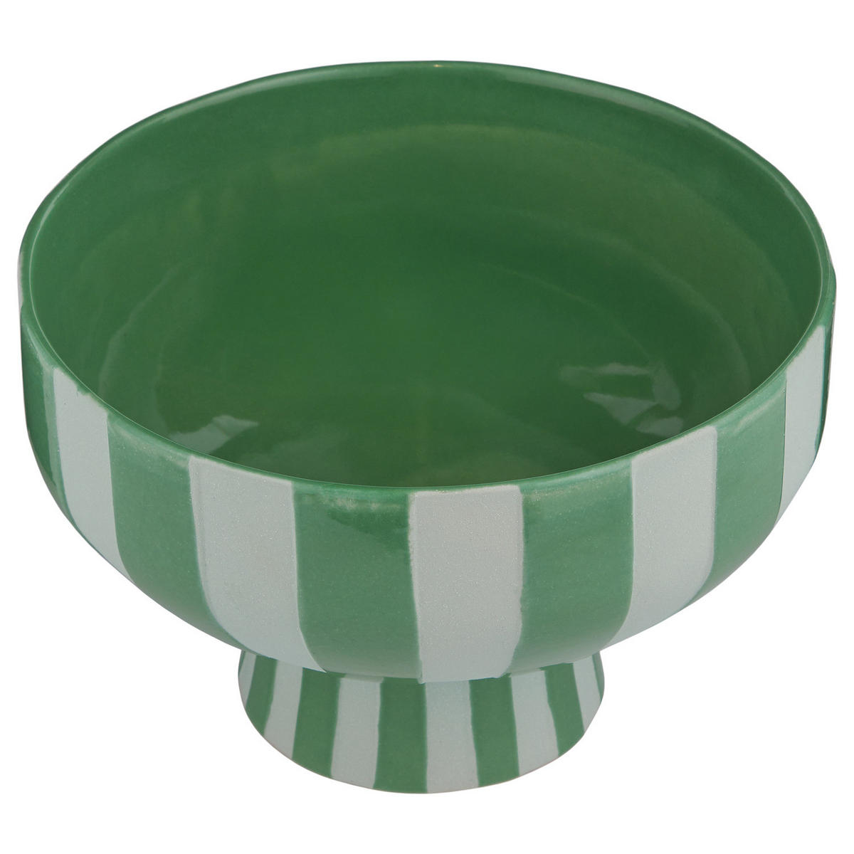 SCHALE Warm Scandi aus Keramik - Beige/Grün, Keramik (17cm) - Butlers