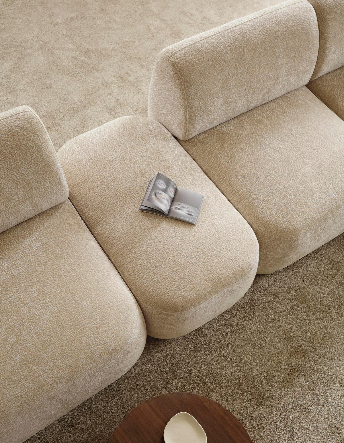 MODULSOFA NOBO Beige 56x97x45 cm - Beige, Textil (56/45/97cm) - FURNLUX