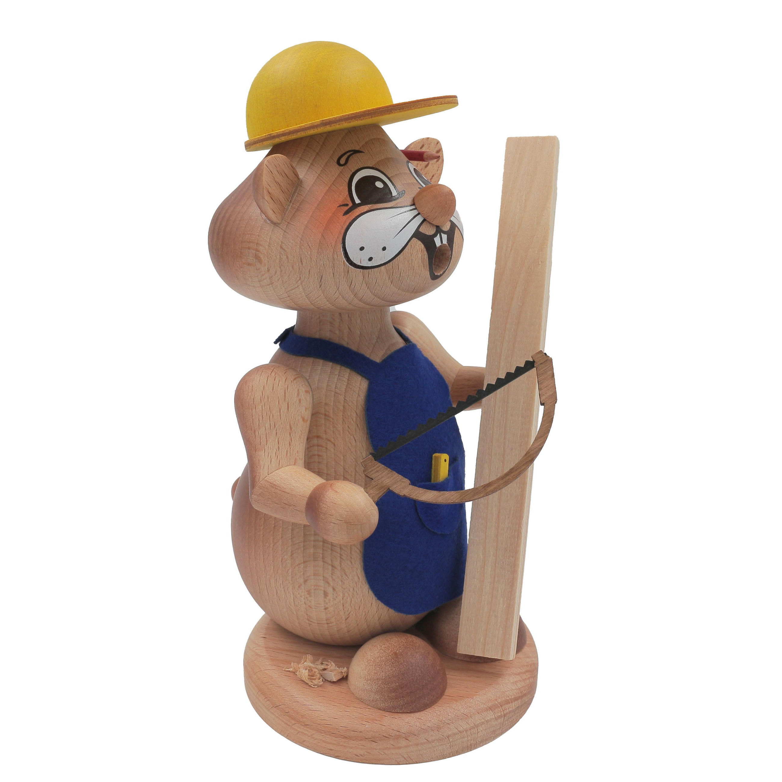 RAUCHFIGUR Hamster Handwerker 18 cm - Multicolor, Metall (12/18/0.1cm)