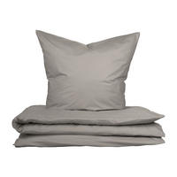 BETTWÄSCHESET Soho - Renforcé - 2-teilig - 135 x 200 cm - Hellgrau - Hellgrau, Textil (135/200cm) - Uncover by Schiesser