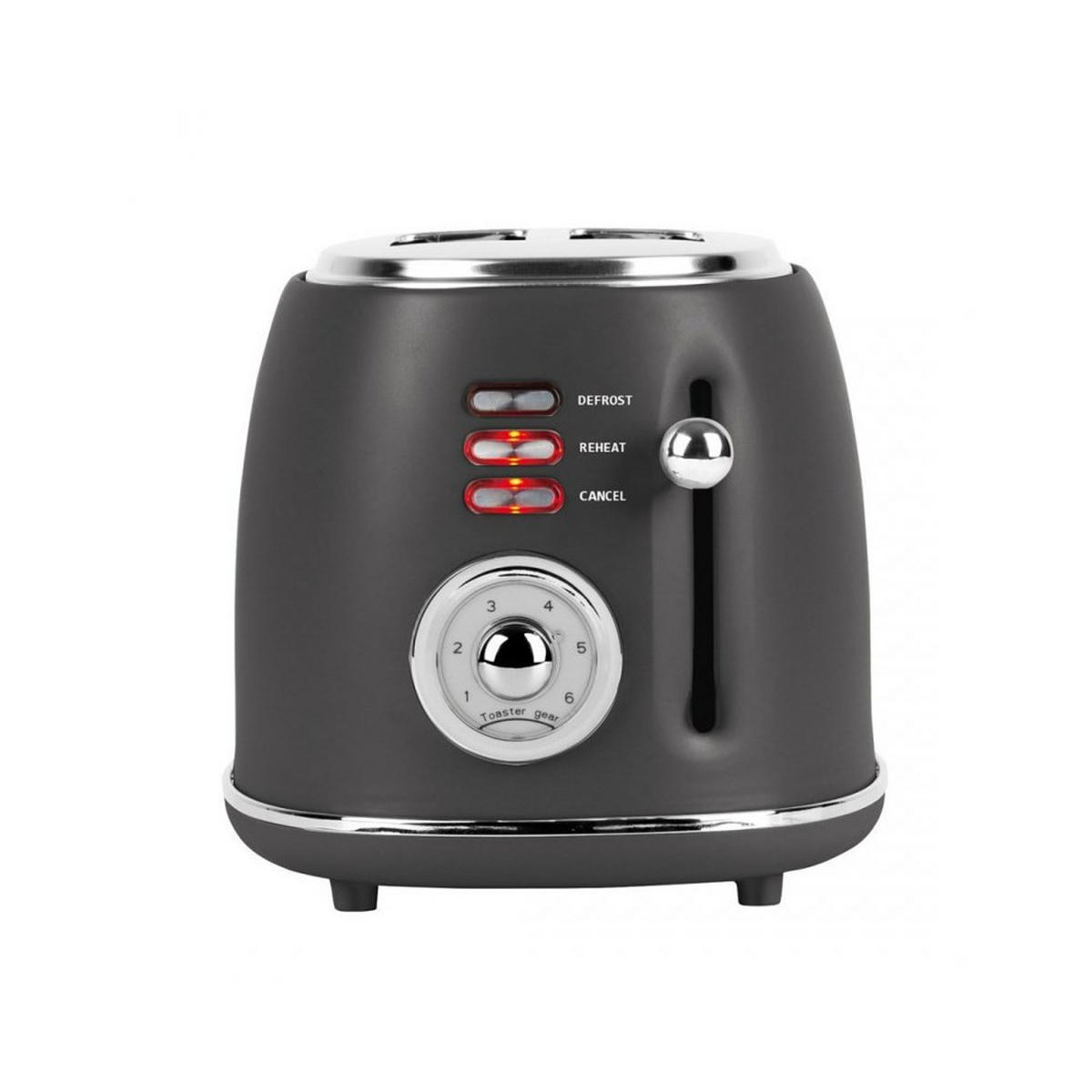 TOASTER Graphit 30/15/20 cm BH9643 - Graphitfarben, Kunststoff (15/20/30cm) - Berlinger Haus
