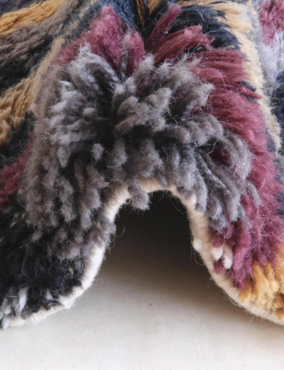 BERBERTEPPICH aus reiner Wolle 81x 312 cm - Multicolor, Naturmaterialien (81/312cm) - AFK Living