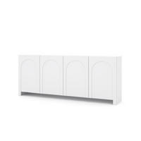 SIDEBOARD ARCO Weiß 204x35x83 cm - Weiß, Holzwerkstoff (204/83/35cm) - FURNLUX