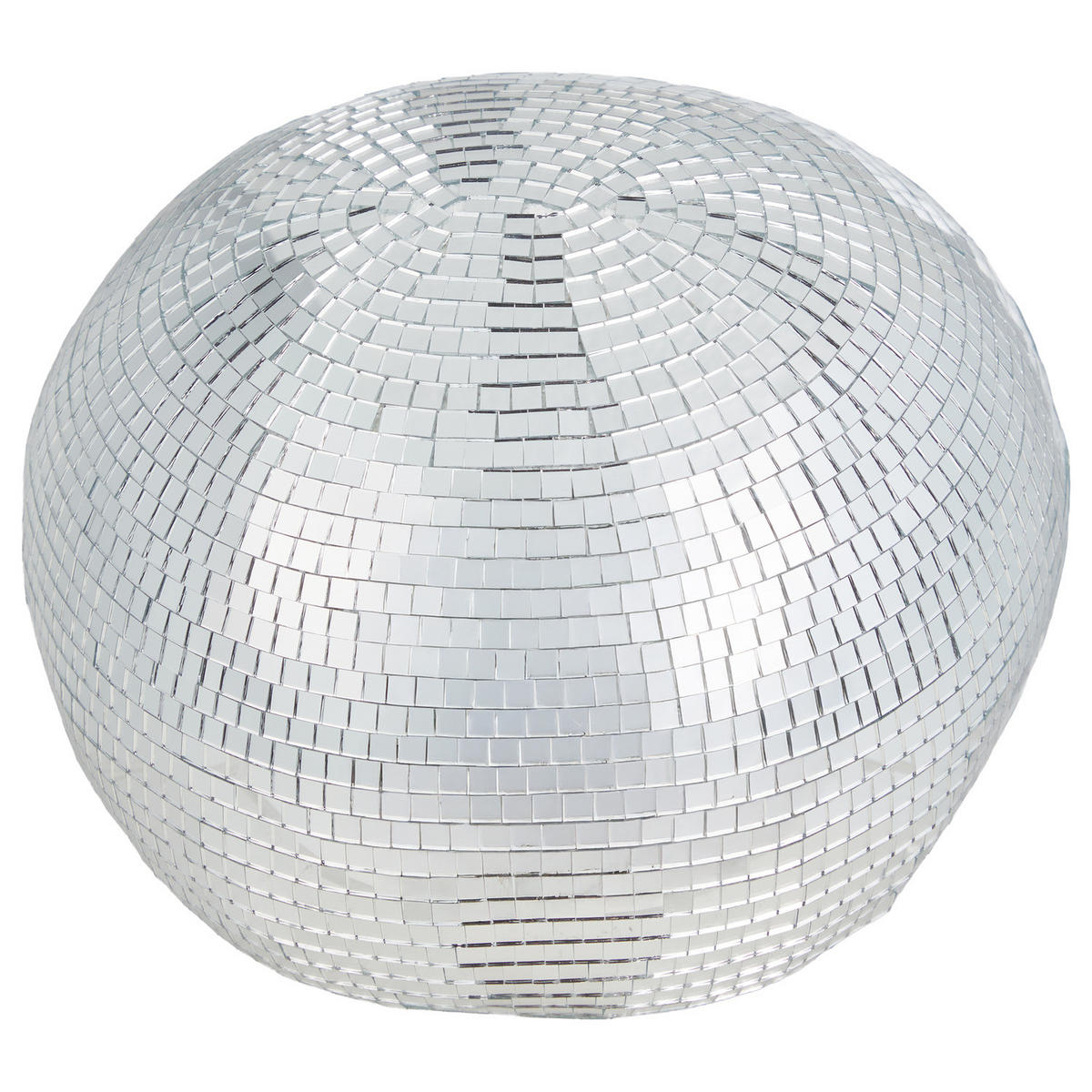 DEKO-KUGEL Disco Melting - Glas/Kunststoff - Silber - Silberfarben, Glas/Kunststoff (20/19/19cm) - Butlers