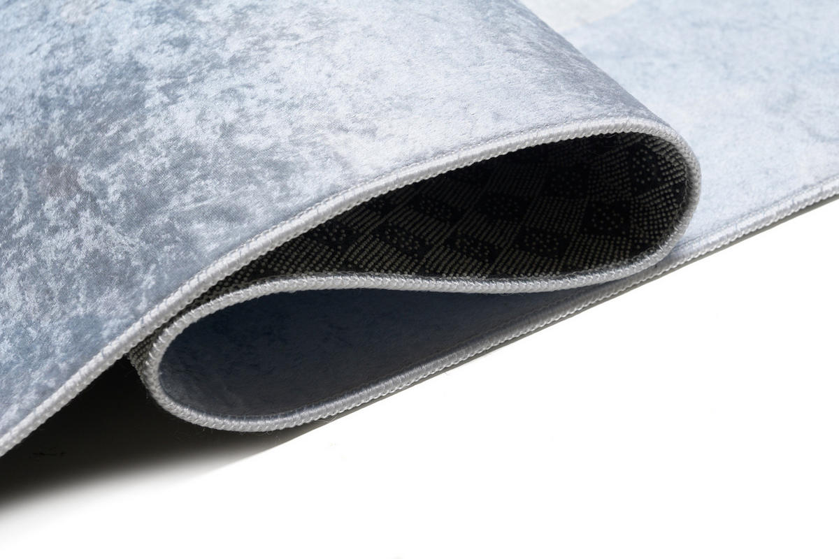 TEPPICH EMMA Grau 80/150 cm - Grau, Kunststoff (80/150cm) - Tapiso