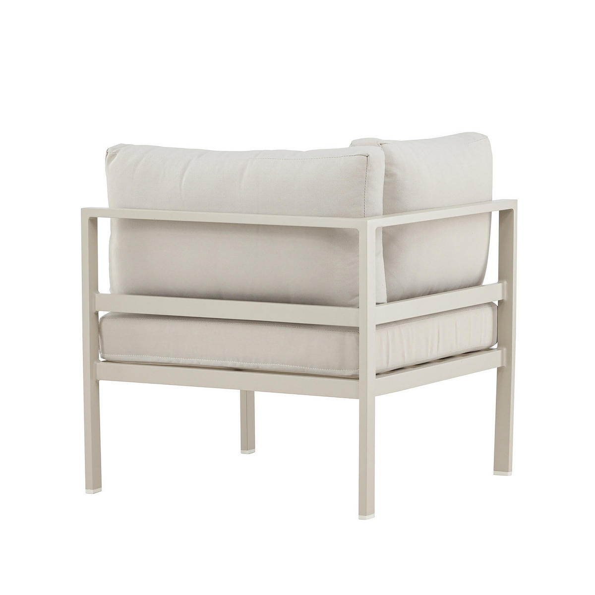 ECKELEMENT - Beige, Metall (74/65/74cm) - home24