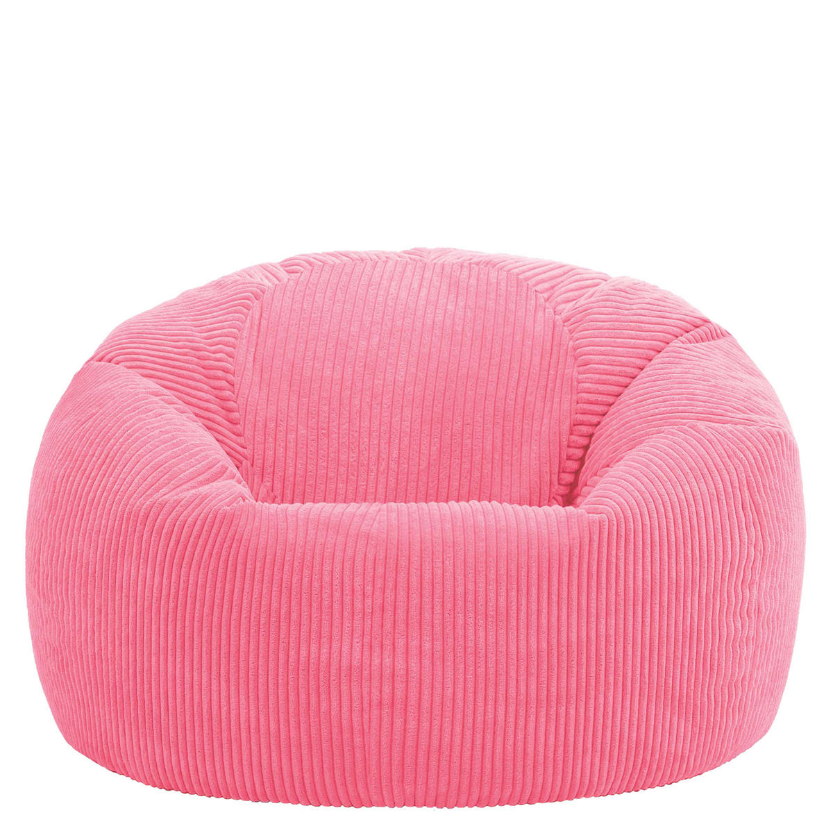 SITZSACK Klassisch Kingston, Cord - Koralle, Textil (85/50/85cm) - icon