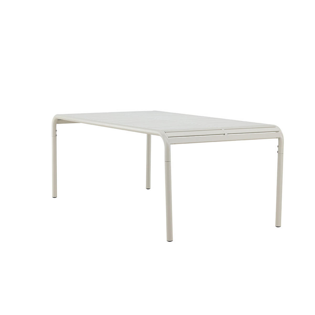 GARTENTISCH, Borneo, Beige, Metall, 100 x 200 x 75 cm - Beige, Metall (200/100/75cm) - ebuy24