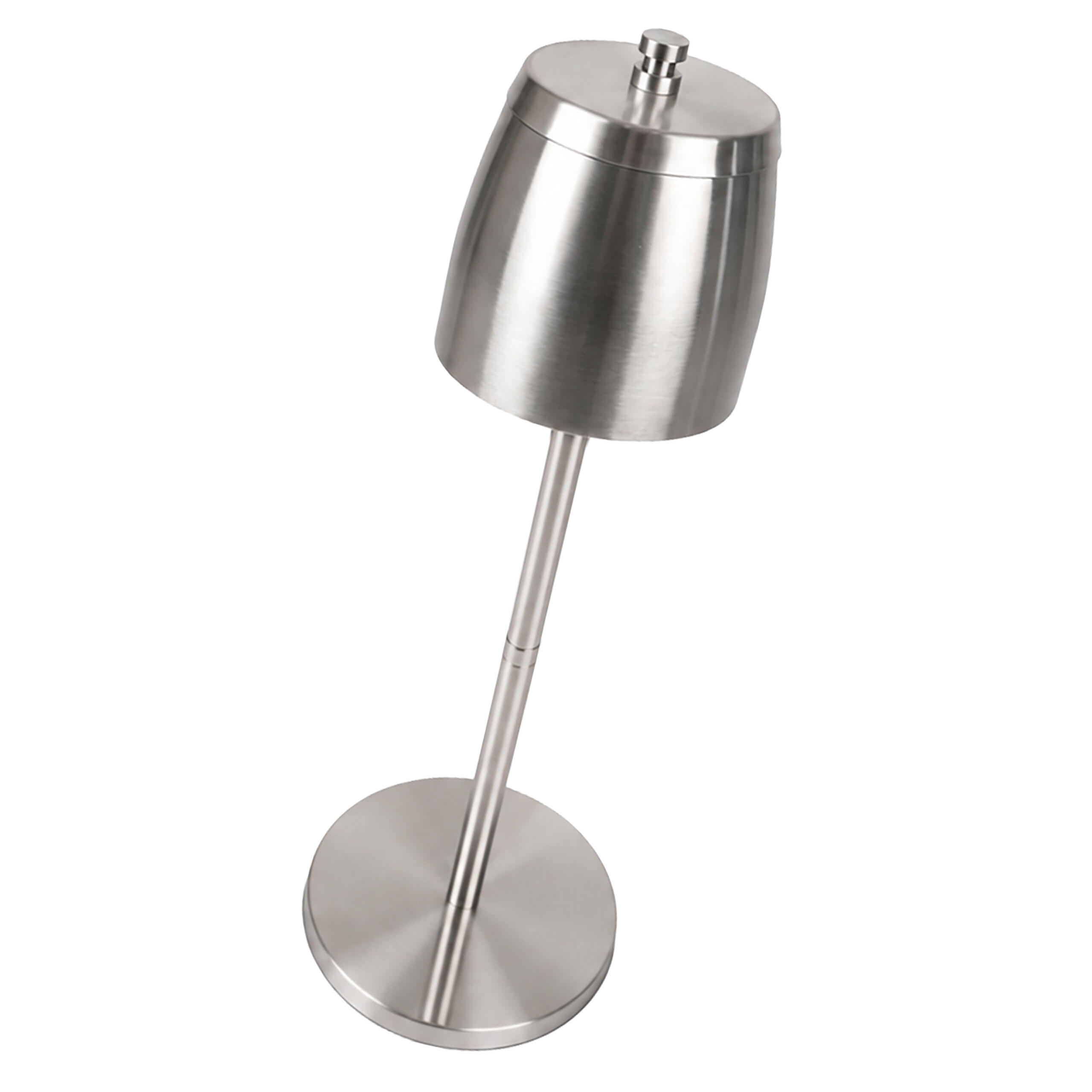 ASKKOPP silver rostfritt stål - Silverfärgad, Metall (15cm) - Relaxdays