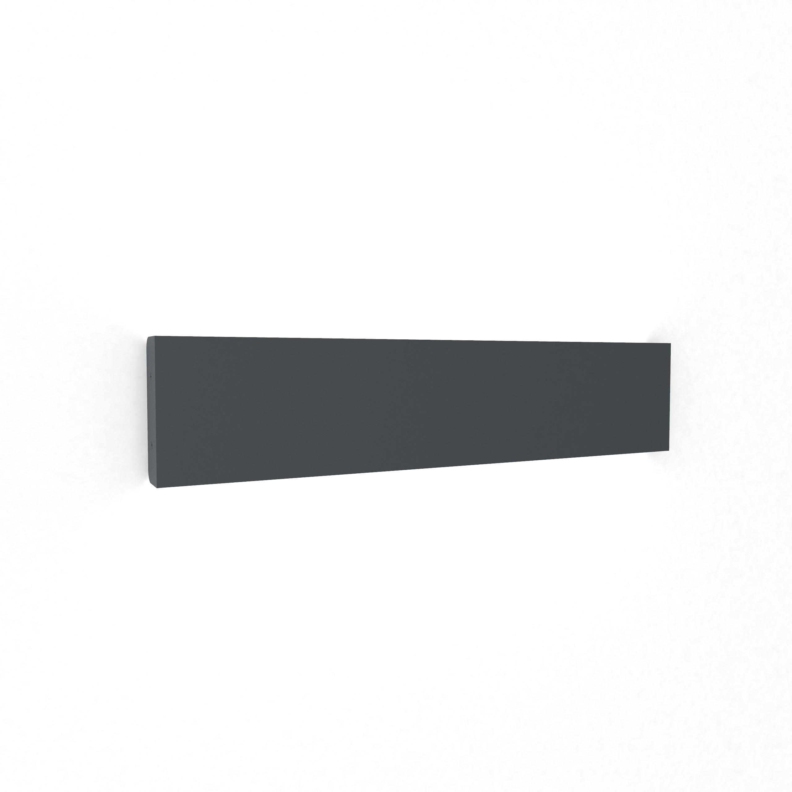 LED-WANDLEUCHTE - Anthrazit, Metall (50.4/11/3.6cm) - Lumicom