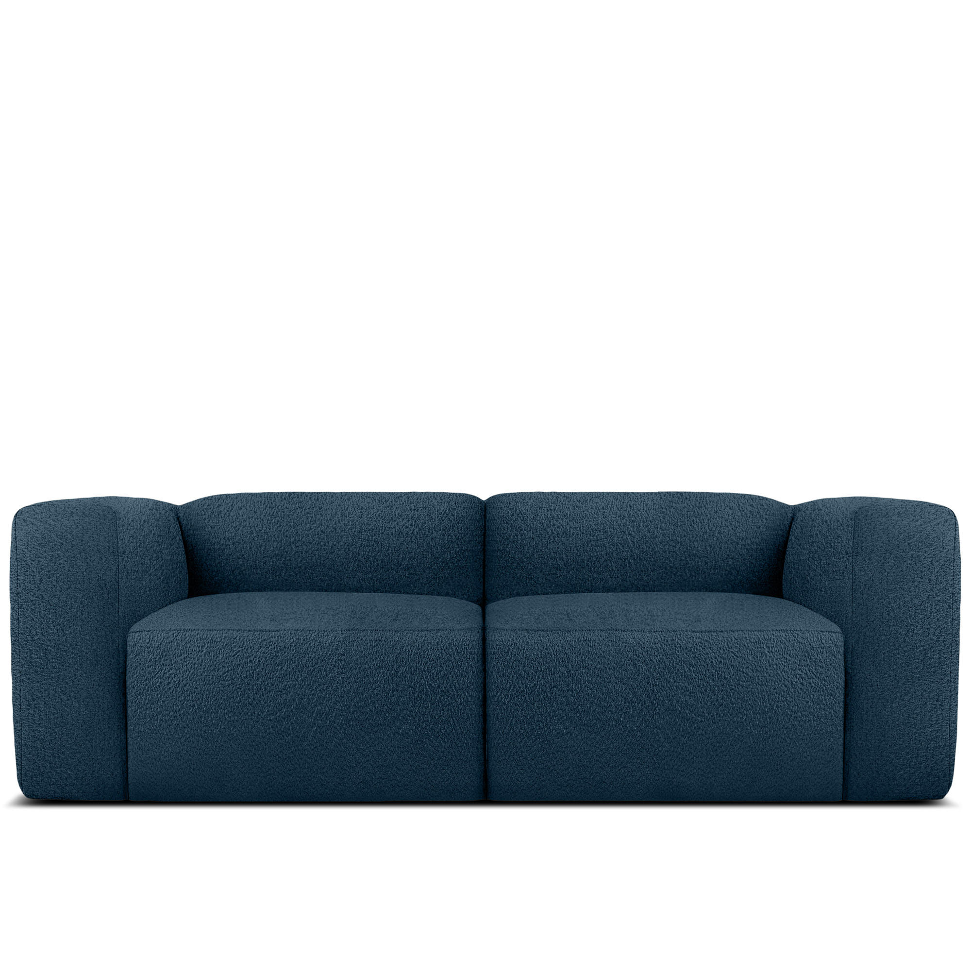 2-SITZER SOFA BUFFO, Marineblau - Dunkelblau, Holz/Holzwerkstoff (210/73/96cm) - KONSIMO®