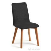 ESSZIMMERSTUHL (8er-Set) Darci 47x92x60 Eiche geölt/Anthrazit - Eichefarben/Anthrazit, Kunststoff (60/92/47cm) - 58aufmkessel
