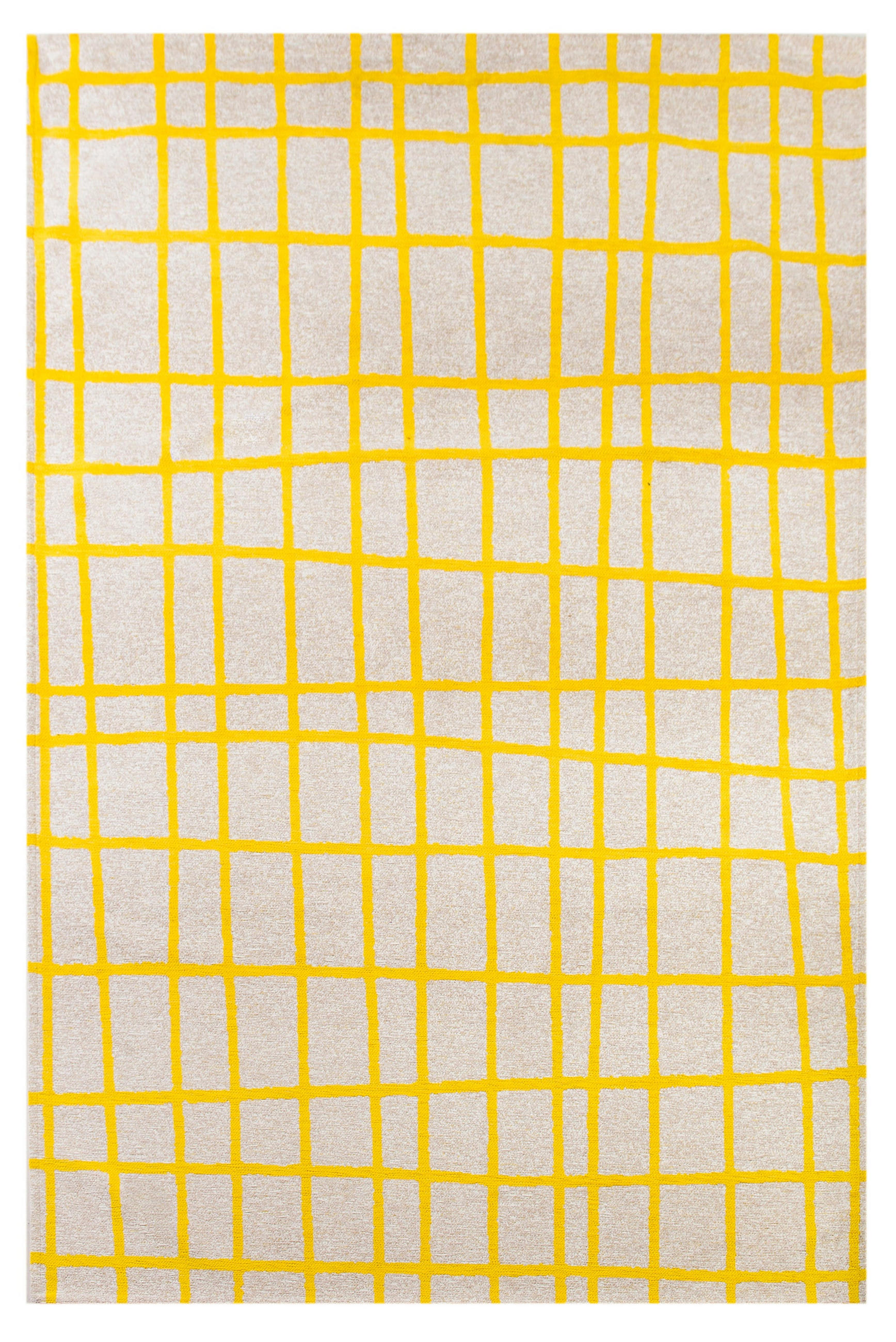 TEPPICH modern Flachgewebe VERO Gelb 240 x 340 cm - Gelb, Textil (240/340cm) - Novatrend