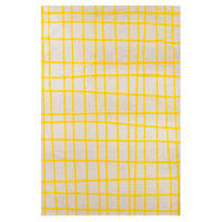 TEPPICH modern Flachgewebe VERO Gelb 240 x 340 cm - Gelb, Textil (240/340cm) - Novatrend