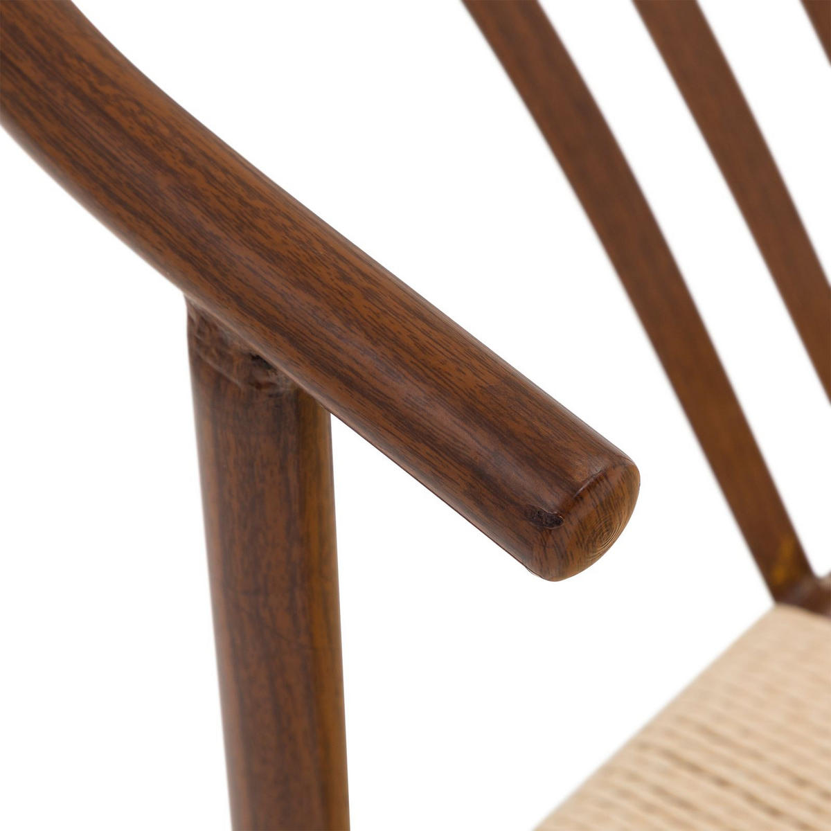 ESSZIMMERSTÜHLE AVA 2er-Set dunkelbraun - Dunkelbraun, Textil/Metall (52/75/56cm) - IDIMEX