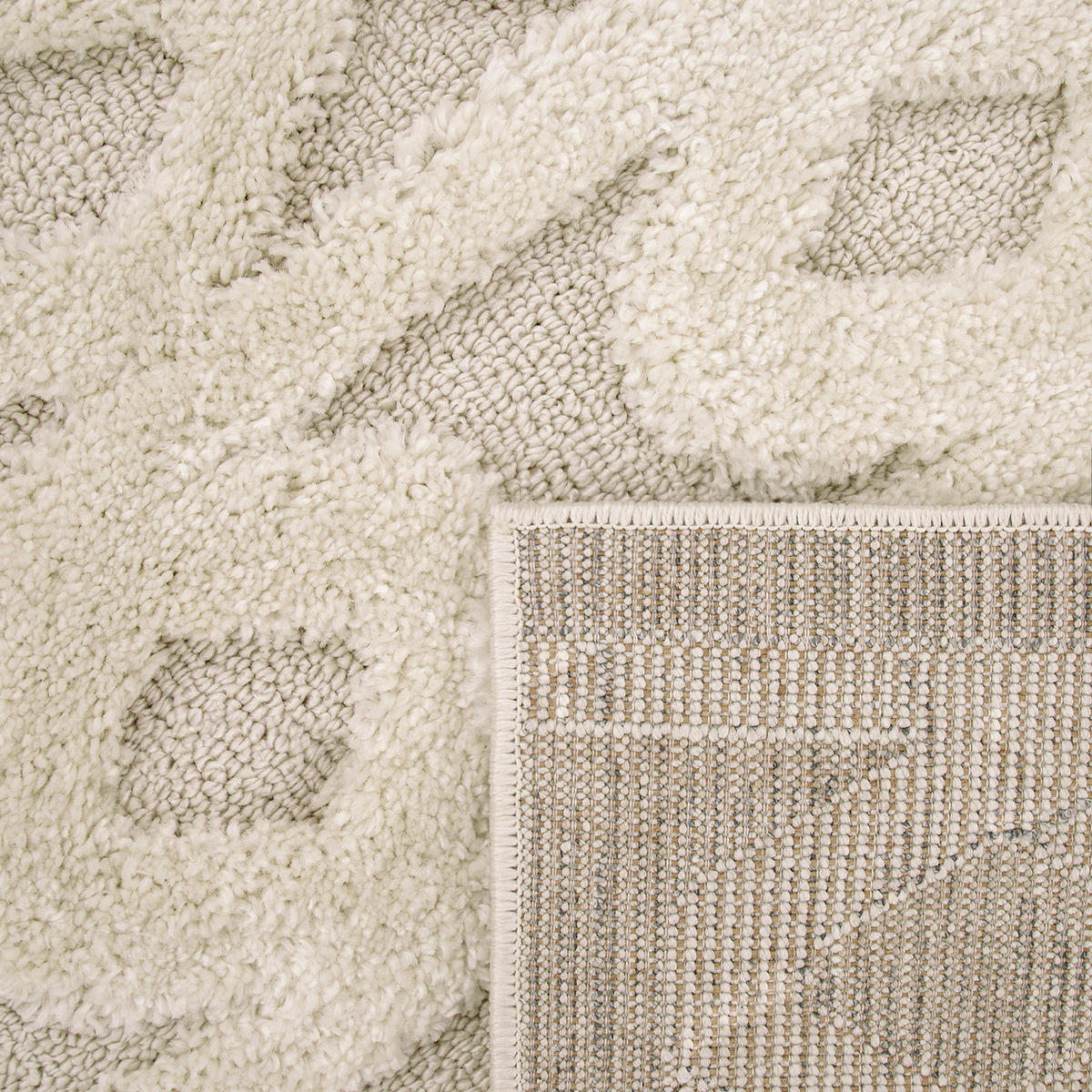 HOCHFLORTEPPICH 200/280 cm Genua 741 - Creme, Textil (200/280cm) - Paco Home