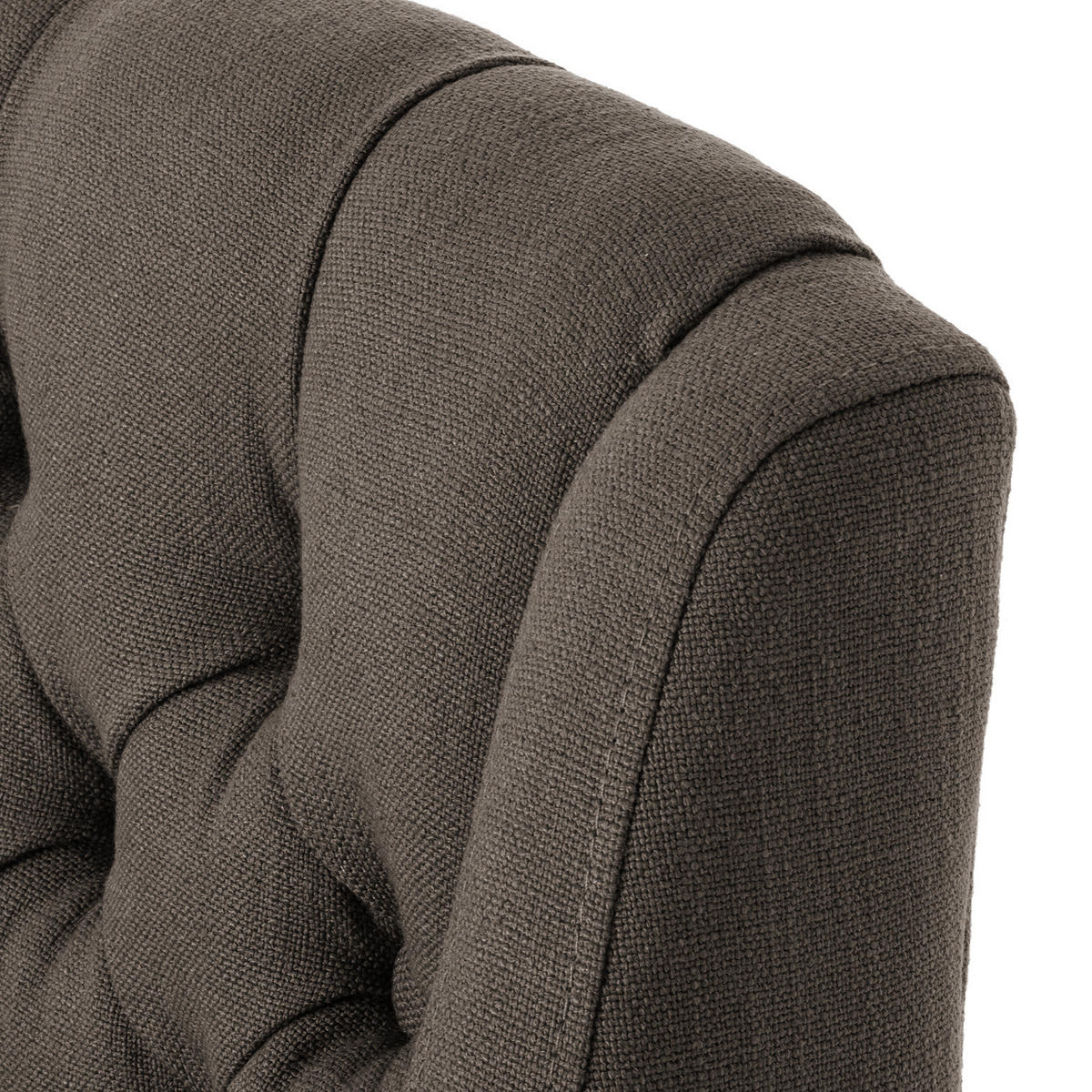 ARMLEHNENSTUHL - Webstoff - Braun, Textil (60/87/67cm) - home24