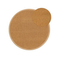 SISALTEPPICH Greta Beige ø 150 cm rund - Beige, Naturmaterialen (150/1cm) - KUNSTLOFT