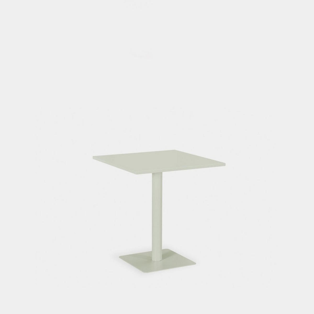 ESSTISCH Thule Grün 70 cm x 76 cm - Grün, Metall (70/70/76cm) - Klast Home