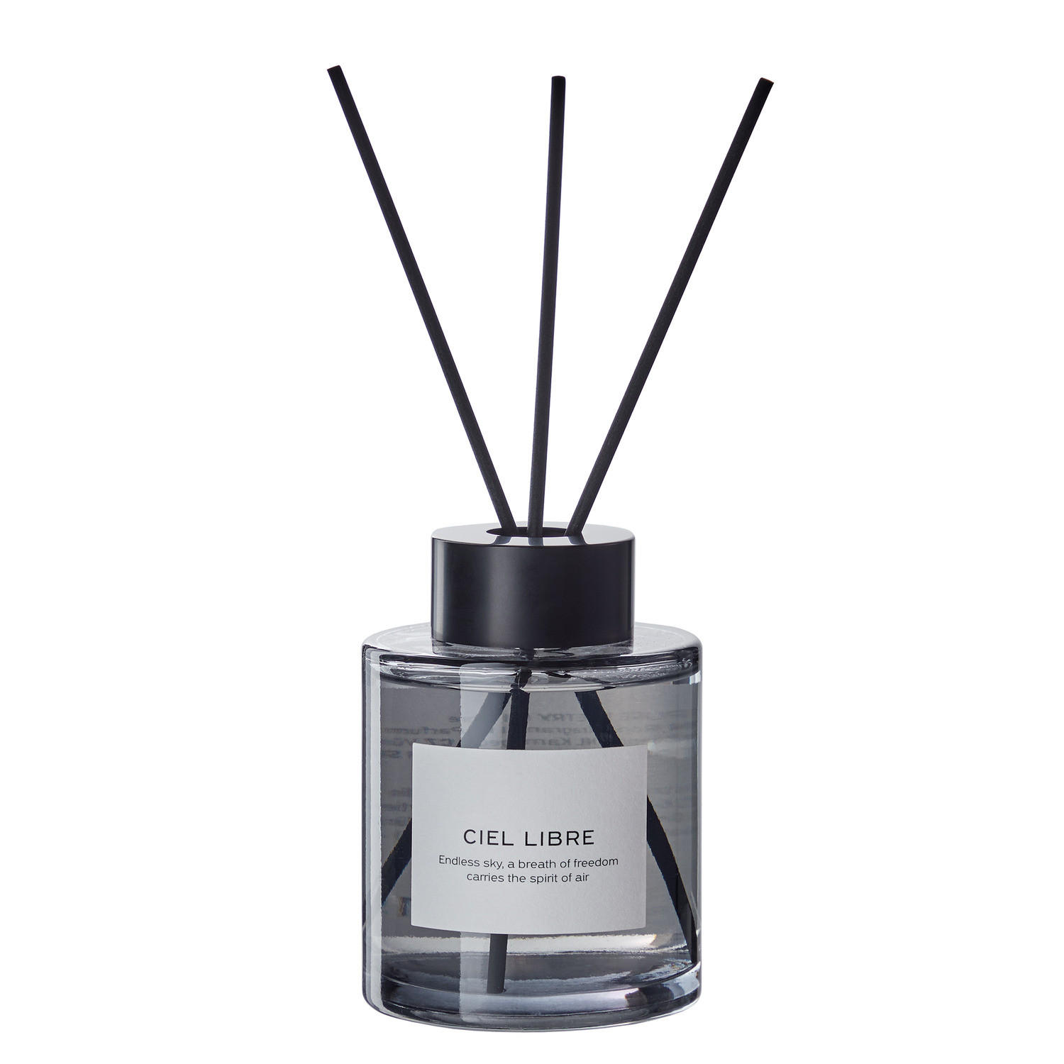 RAUMDUFT Pure Poetry Ciel Libre 150ml - Dunkelgrau, Glas (6/20/6cm) - Butlers